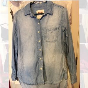 Target Long Sleeve Chambray Shirt